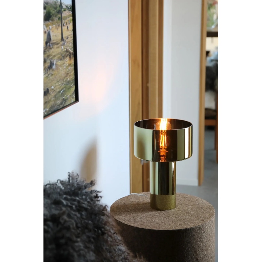 Markslöjd 109145 - Bordslampa CORIN 1xE27/60W/230V guld