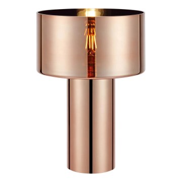 Markslöjd 109146 - Bordslampa CORIN 1xE27/60W/230V roséguld