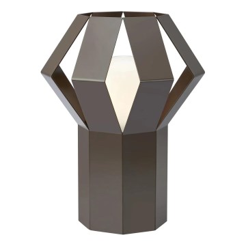 Markslöjd 109148 - Bordslampa OCTA 1xE27/60W/230V brun
