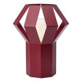 Markslöjd 109150 - Bordslampa OCTA 1xE27/60W/230V vinröd