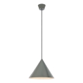 Markslöjd 109162 - Takpendel TIP med kabel 1xE27/60W/230V grå