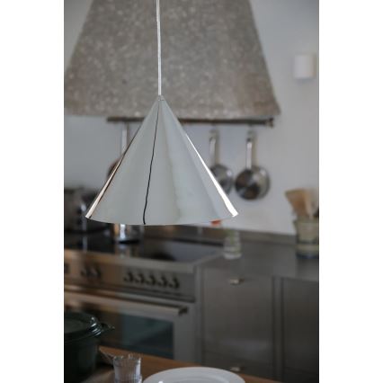 Markslöjd 109163 - Pendel på kabel TIP 1xE27/60W/230V polerad krom