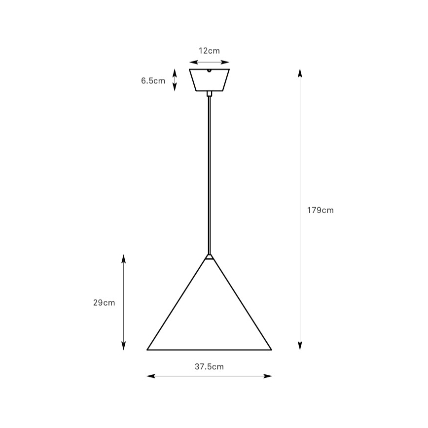 Markslöjd 109163 - Pendel på kabel TIP 1xE27/60W/230V polerad krom