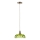 Markslöjd 109177 - Takpendel KURAGE på kabel 1xE27/40W/230V mässing/rökgrön