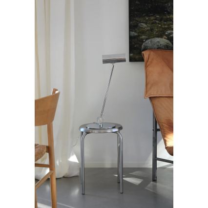 Markslöjd 109184 - Dimmbar LED-bordslampa ARLO LED/4,9W/230V blank krom