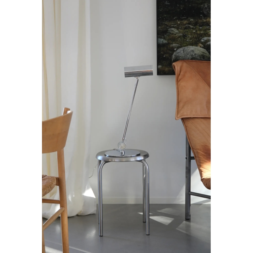 Markslöjd 109184 - Dimmbar LED-bordslampa ARLO LED/4,9W/230V blank krom