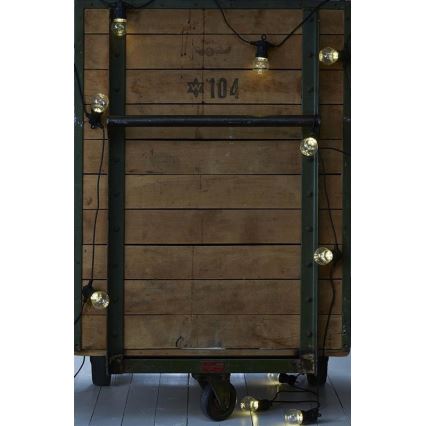 Markslöjd 703181 - LED Utomhus ljusslinga DAKKE 10xLED/3,6W/230V IP44 750 cm