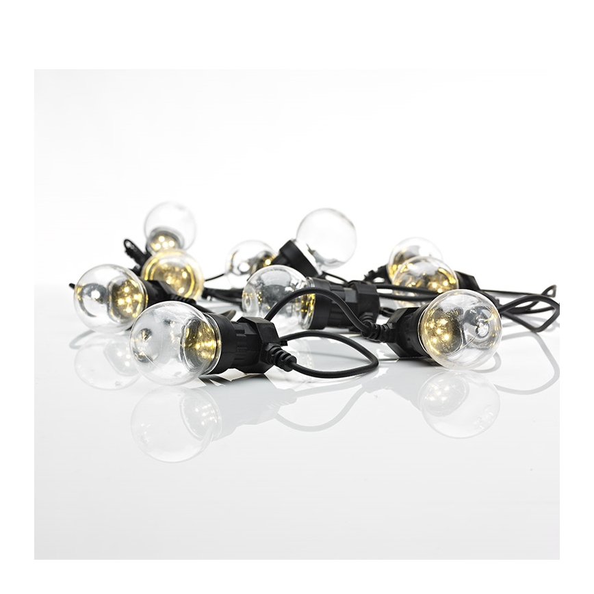 Markslöjd 703181 - LED Utomhus ljusslinga DAKKE 10xLED/3,6W/230V IP44 750 cm