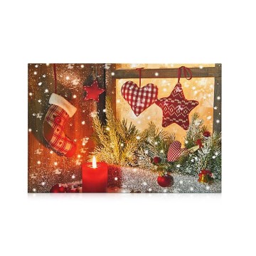 Markslöjd 704359 - LED Dekorativt upplyst canvasbild LED/0,18W/3xAA