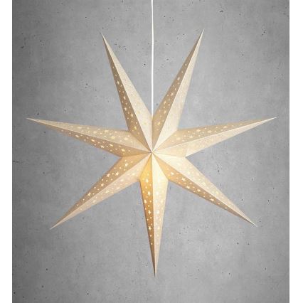 Markslöjd 704420 - Juldekoration SOLVALLA 1xE14/25W/230V guld 75 cm