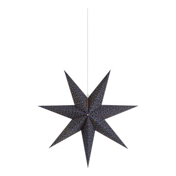 Markslöjd 705317 - Juldekoration BAROQUE 1xE14/25W/230V Ø 75 cm blå