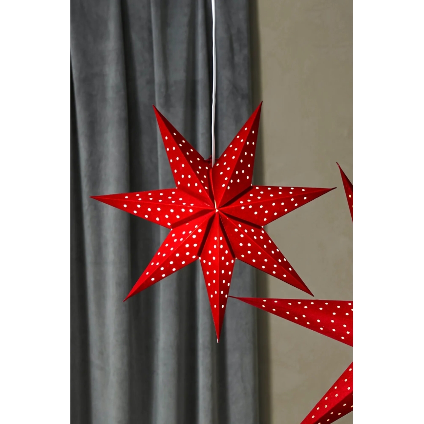 Markslöjd 705608 - LED juldekoration BLINK LED/0,2 W/3x AA Ø 45 cm röd