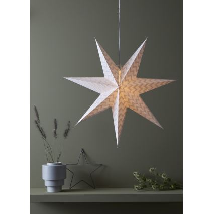 Markslöjd 705805 - Juldekoration ADMIRA 1xE14/25W/230V diameter 45 cm grädde