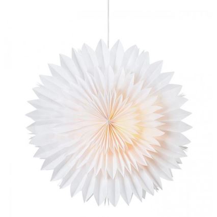 Markslöjd 705840 - Julpynt SOLINA 1xE14/25W/230V d. 58 cm vit