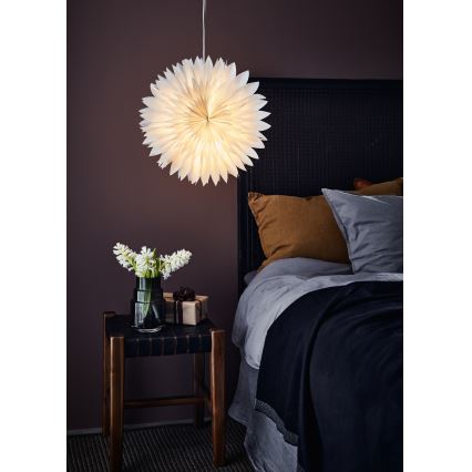 Markslöjd 705843 - Juldekoration SOLINA 1xE14/25W/230V diameter 45 cm vit