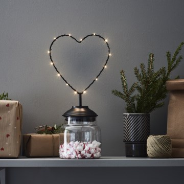 Markslöjd 705855 - LED juldekoration SWEETIE LED/0,45W/3xAA hjärta