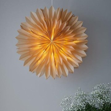 Markslöjd 705916 - Julpynt SOLINA 1xE14/25W/230V d. 58 cm vit