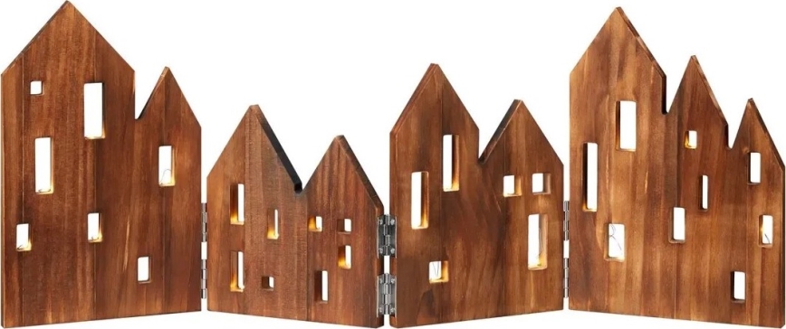 Markslöjd 706212 - LED-juldekoration VIEW LED/0,9W/230V furu/brun