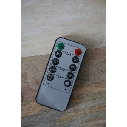Markslöjd 706348 - Set om 3 dimbara uppladdningsbara juldekorationer PORTREE LED/0,1W/3,7V 150 mAh + fjärrkontroll