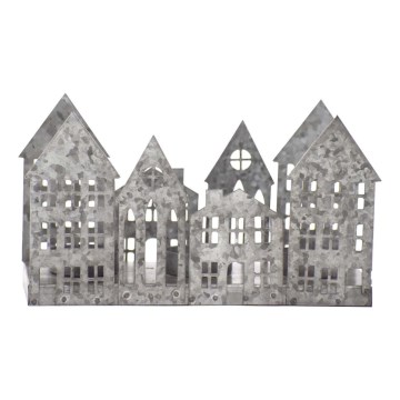 Markslöjd 706365 - LED julstake YORK 3xLED/0,1W/1xCR2032 grå