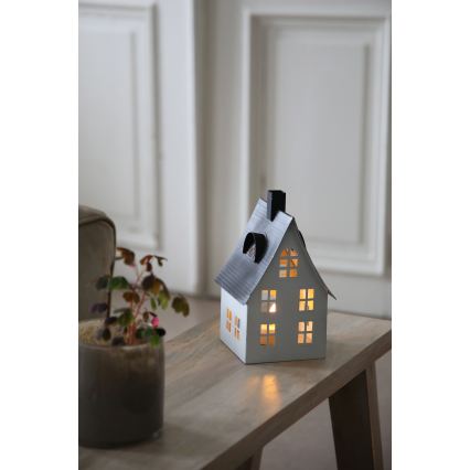 Markslöjd 706366 - LED Juldekoration LUTON LED/0,1W/1xCR2032 vit/svart