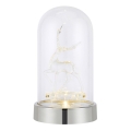 Markslöjd 706528 - LED juldekoration ISLA LED/0,06W/3xAA blank krom/ren