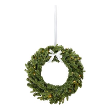Markslöjd 706542 - LED utomhus-julkrans VINTRA LED/1,8 W/3xAA Ø 40 cm IP44 varmvit