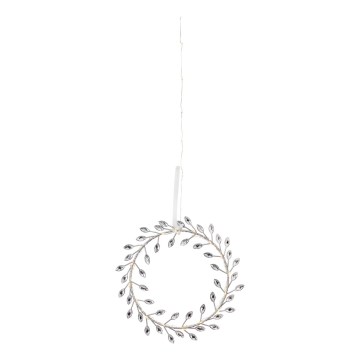 Markslöjd 706557 - LED juldekoration ARIA LED/3,12W/2xAA silverfärgad