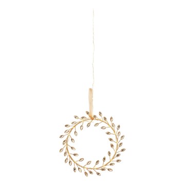 Markslöjd 706558 - LED juldekoration ARIA LED/3,12W/2xAA guldfärgad