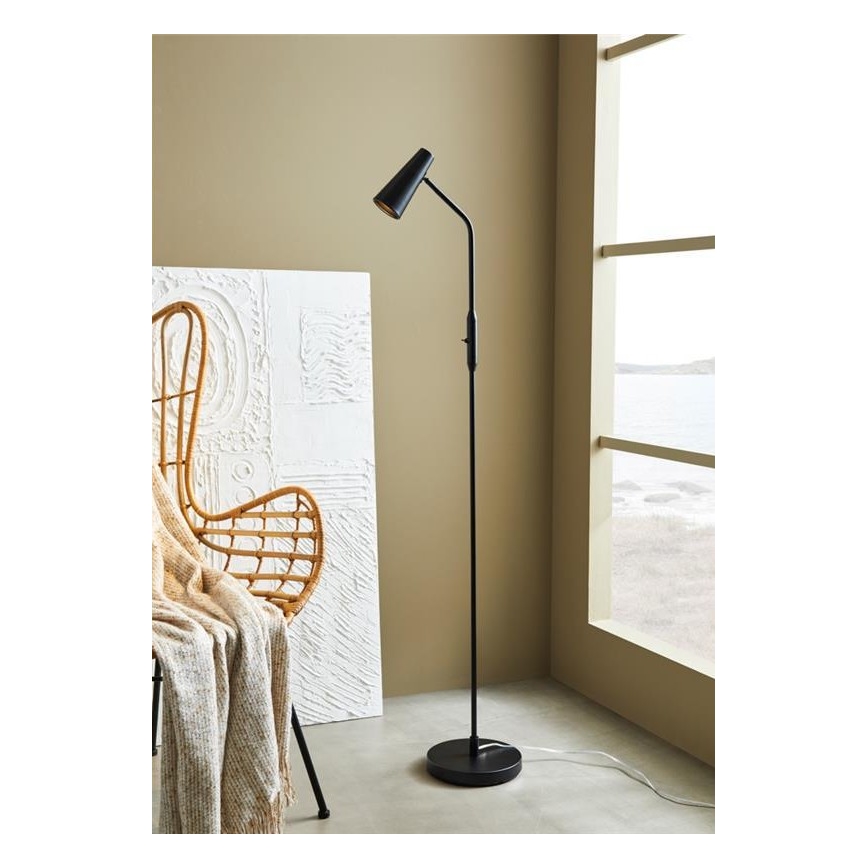 Marstlöjd 108206 - Golvlampa  CREST 1xGU10/7W/230V svart