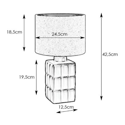 Marstlöjd 108248 - Bordslampa  CUSCINI 1xE14/40W/230V
