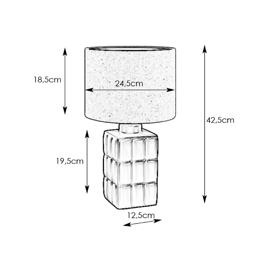 Marstlöjd 108248 - Bordslampa  CUSCINI 1xE14/40W/230V