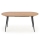 Matbord BALNOR ek/svart