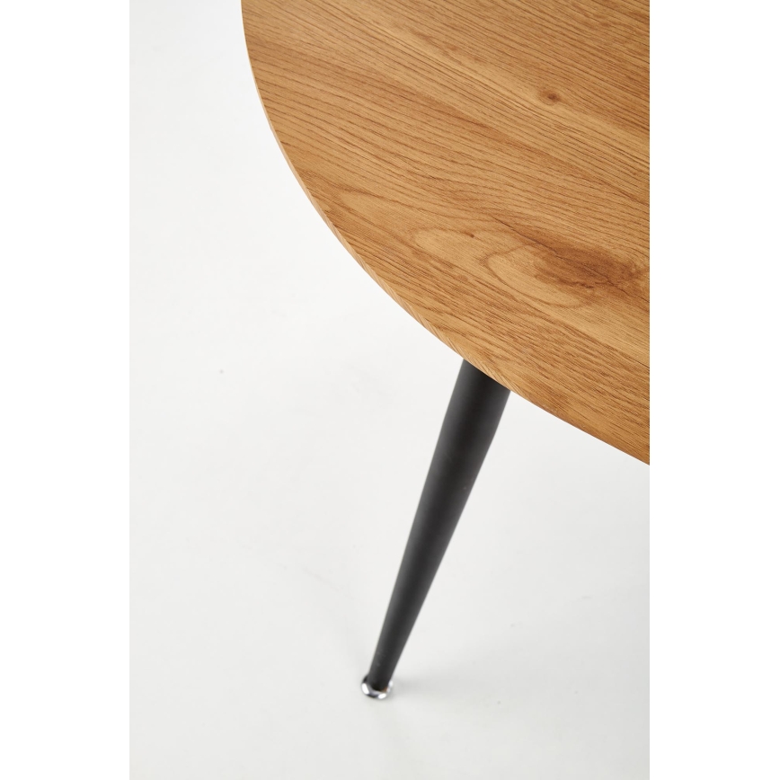 Matbord BALNOR ek/svart