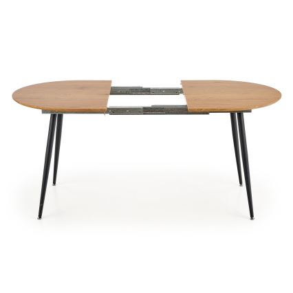 Matbord BALNOR ek/svart