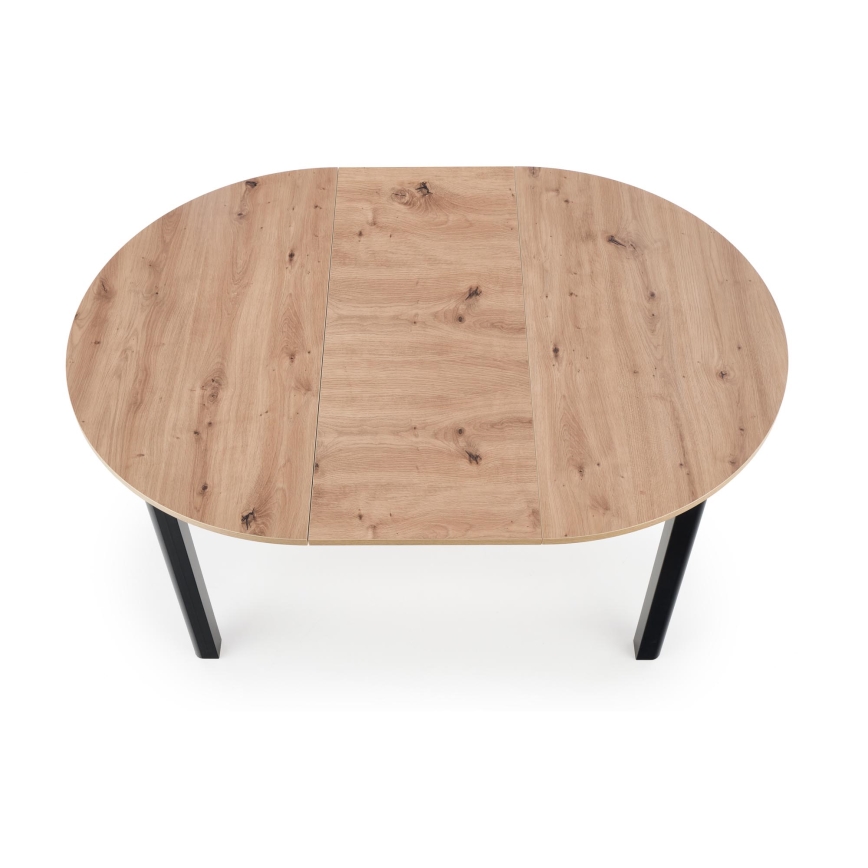 Matbord CALMIO i artisan-ek/svart