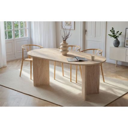 Matbord NEL 180x90 cm beige