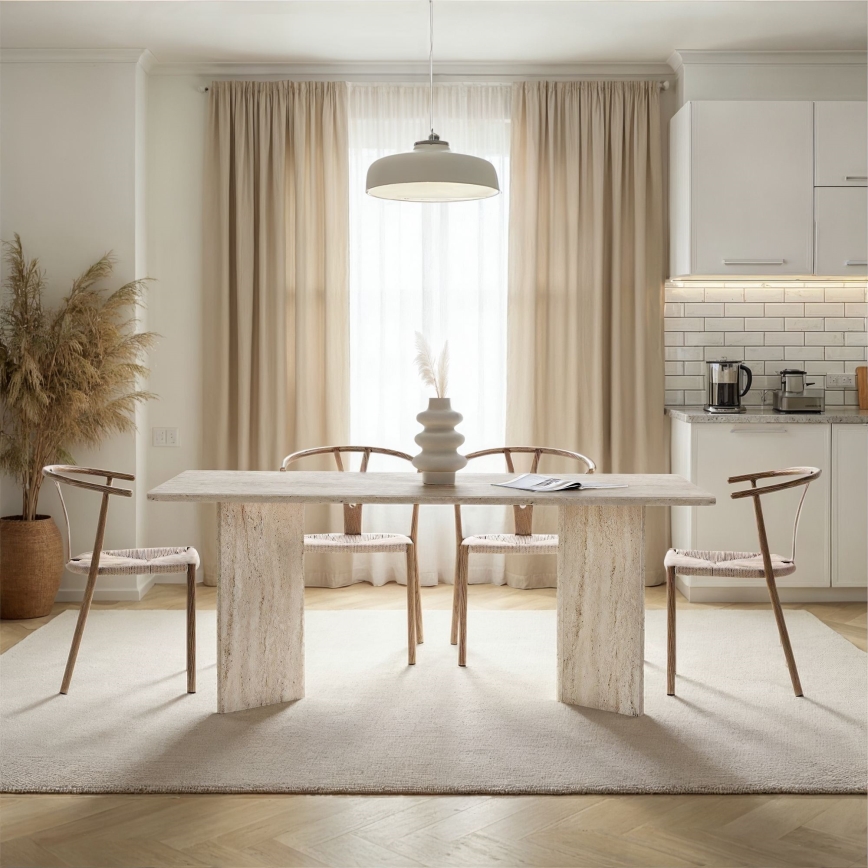 Matbord NEL 180x90 cm beige