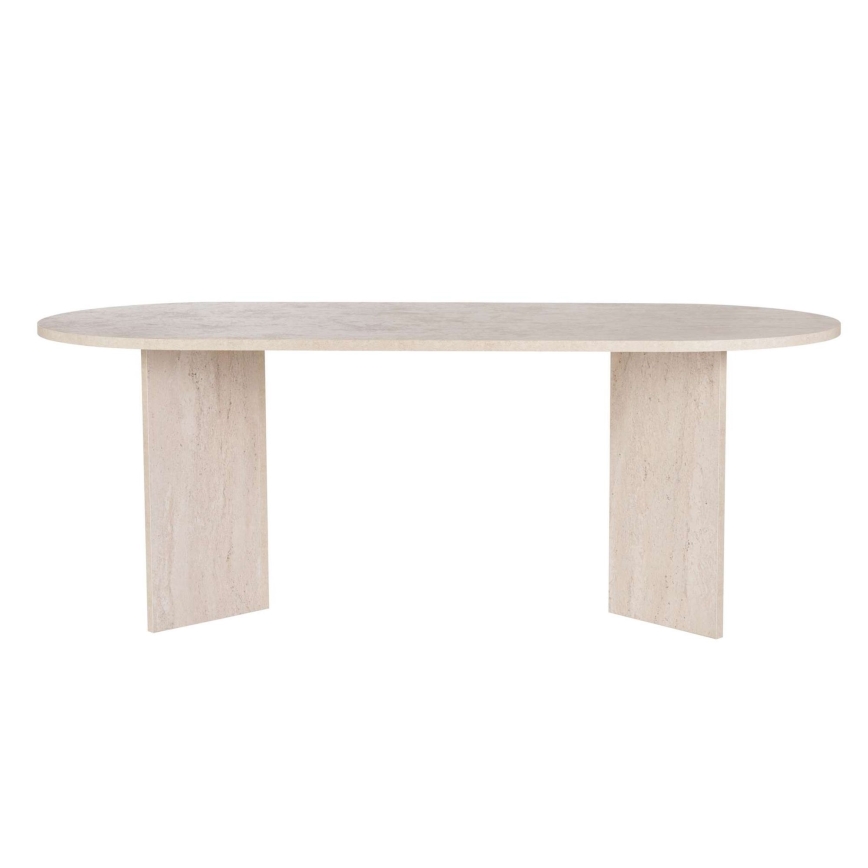 Matbord NEL 200x90 cm travertin