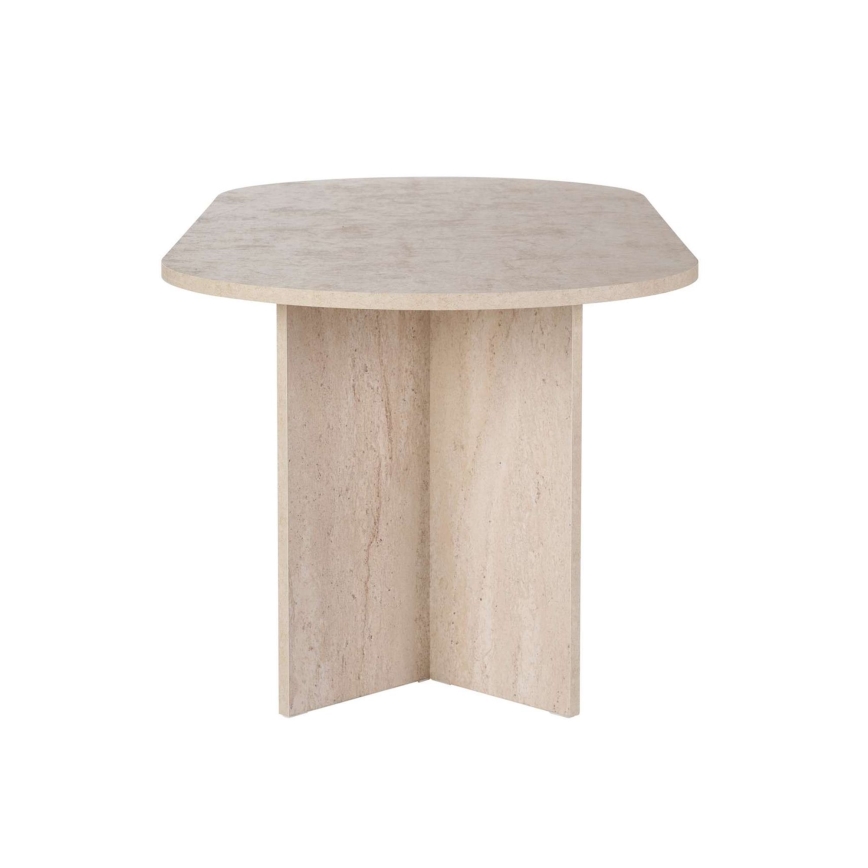 Matbord NEL 200x90 cm travertin