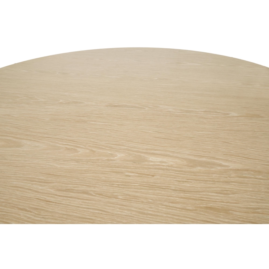 Matbord NICOLAS Ø 120 cm, brunt