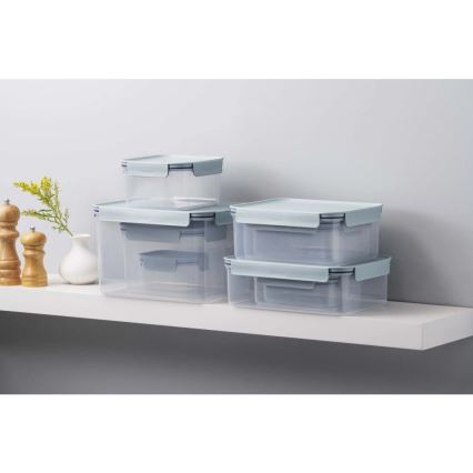 Matförvaringsburk CLASSIC PLUS 2,8 l blå/genomskinlig