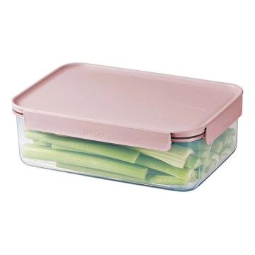Matförvaringsburk CLASSIC PLUS 2,8 l rosa/genomskinlig