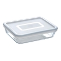 Matförvaringsburk i glas PYREX 1,5 l