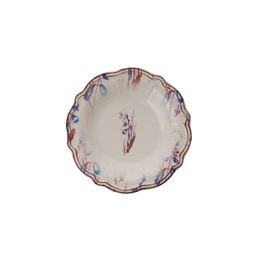 Matservis, 24 delar, flerfärgad/porslin