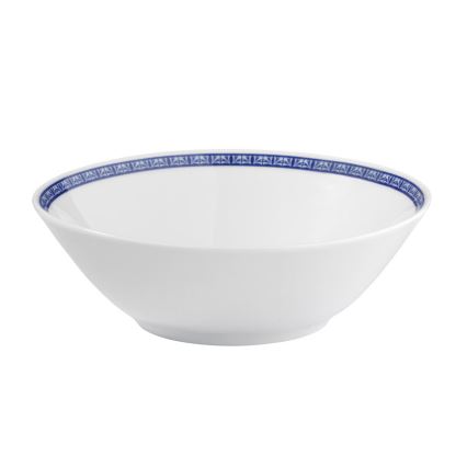 Matservis i 24 delar, blått porslin