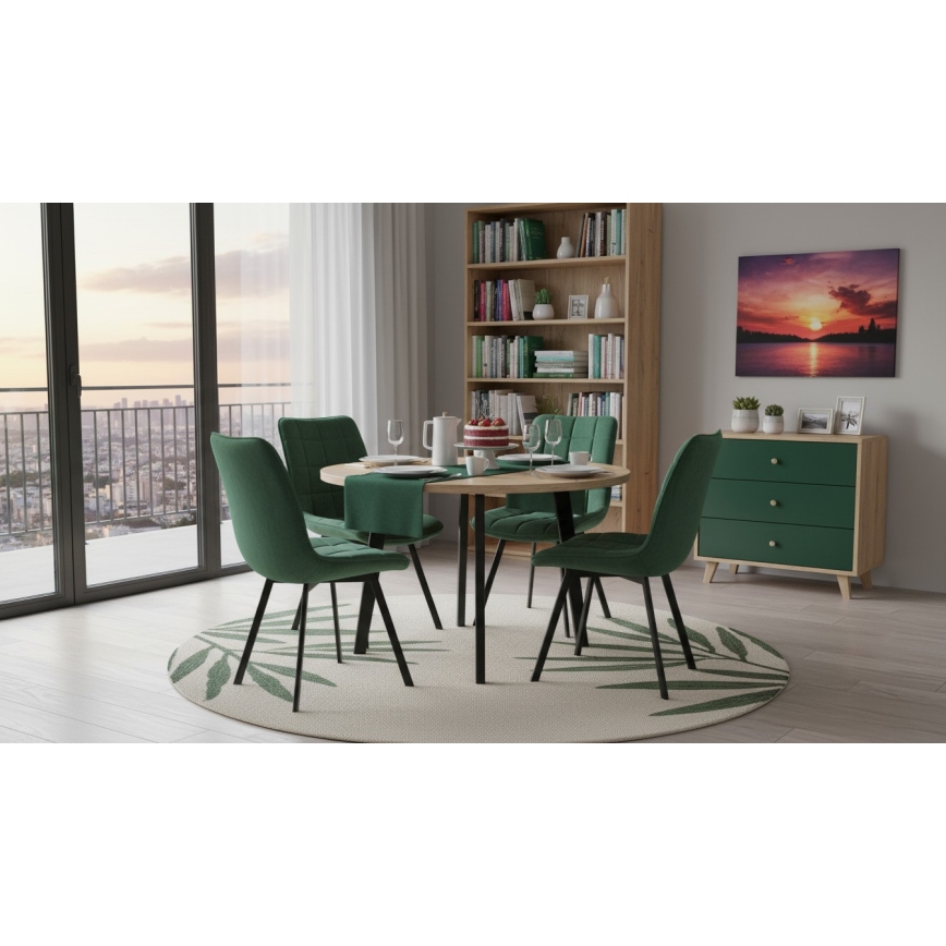 Matstol ADINA grön