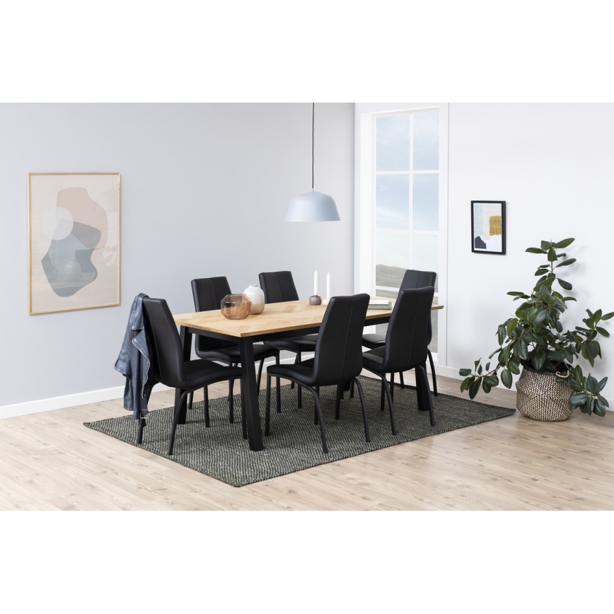 Matstol AMAL 1 st svart