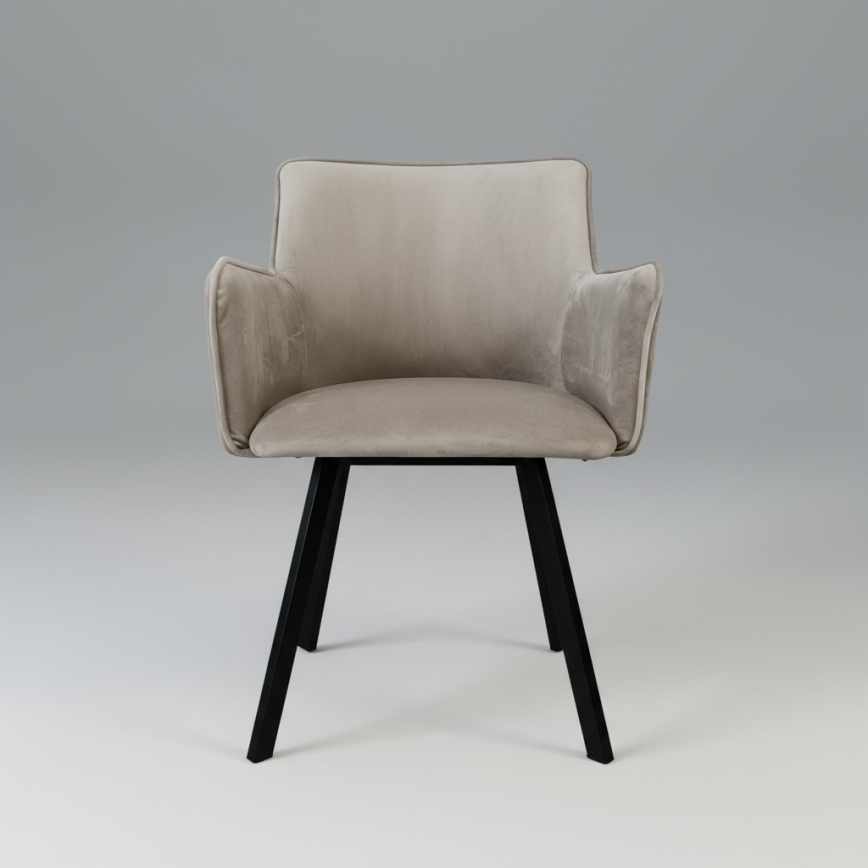 Matstol AMELIA taupe