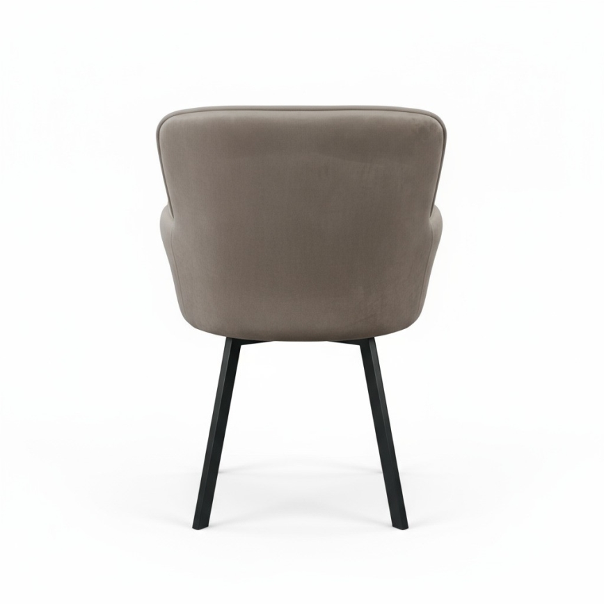 Matstol AMELIA taupe